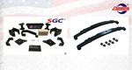 Sgc 5" Lift Kit For Ezgo Golf Cart 2001.5-2013 Elec Txt Model / Hd Leaf Springs. Fixed Price $159.00.