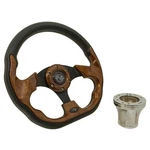 Gtw 12.5 Inch Woodgrain Racer Golf Cart Steering Wheel For Yamaha (1996-UP). Fixed Price $81.99.