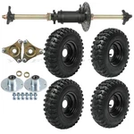 6" Atv Go Kart 13X4.10-6 Wheel Tire Electric Rear Differential Axle Kit 30" 28". Fixed Price $128.99.