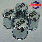 Golf Cart Utv Atv Wheel Rim 'ss' Chrome Center Caps (set Of 4). Fixed Price $25.20.