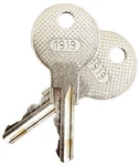 Ezgo (1982-UP) Gas And Electric Golf Cart Replacement Ignition Key (2). Fixed Price $13.29.