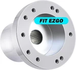 Golf Cart Steering Wheel Adapter Hub Only For Ezgo Txt & Rxv 5-6 Holes, Silver. Fixed Price $29.99.