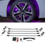 Ledglow Purple Wheel Well Fender Neon Accent Flexible Tube Lights Kit. Fixed Price $69.99.