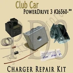 Club Powerdrive 3 #26560 48 Volt Golf Cart Battery Charger Repair Kit. Fixed Price $29.95.