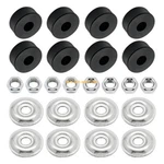 Golf Cart Shock Bushing Nut Kit Front & Rear For Club Ds/precedent 1982-UP. Fixed Price $14.89.