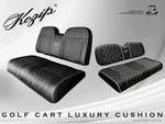 'kozip' Club Precedent Golf Cart Front/rear Seat/backrest Cushions (black). Fixed Price $529.00.