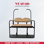 Vpahub Ezgo Txt Golf Cart Flip Folding Rear Seat, Tan Cushions, Fit 1995+ Models. Fixed Price $275.99.