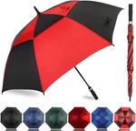Umbrella Golf 54/62/68/72 Extra Large Oversize Inch, Black/red. Fixed Price $29.79.