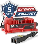 Form 36 Volt Golf Battery Charger Ezgo Txt Carts With D-style Plug. Fixed Price $229.95.