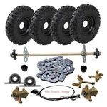 Kart Kit 29IN Axle 6IN 4.10-6 Wheels Hydraulic Brake For Buggy Golf Cart. Fixed Price $589.99.