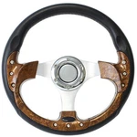 12.5" Burl Wood Performance Steering Wheel Yamaha Rhino Utv Set W/ Column Sleeve. Fixed Price $112.98.