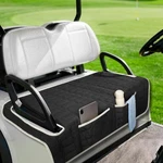 Golf Cart Seat Cover, Universal Bench Without Ears 51"X 30.5" Black. Fixed Price $29.99.