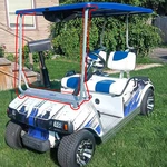For Club Ds Carryall 1982-1999 Front Golf Cart Roof Canopy Support Strut. Fixed Price $85.99.