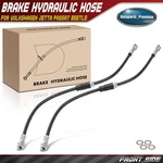 2PCS Front Lh & Rh Brake Hydraulic Hose For Volkswagen Jetta Golf Beetle Passat. Fixed Price $32.66.