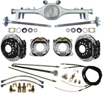 Currie 68-72 Gm A-body Rear End & Wilwood Drilled Disc Brakes,black,lines,cables. Fixed Price $3399.99.