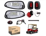 10L0L Golf Cart Headlight Kit For Ezgo FREEDOM/T48 2014-UP G&e, Tailli. Fixed Price $185.98.
