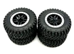 New Traxxas 2WD Slash Bfg Mud Terrain Tires Silver/black 12MM Wheels Ford Raptor. Fixed Price $34.90.