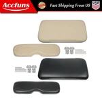 Beige & Black Front Seat Cushion 1993-2013 For Ezgo Medalist Txt With Hardware. Fixed Price $136.68.