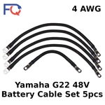 Awg Gauge Yamaha G22 - 48V 2003 & Up Golf Cart Battery Cable 5PCS Set Usa Made. Fixed Price $37.70.