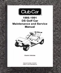 Technical Workshop Service Manual Fits 1986-1991 Club Car Ds Electric. Fixed Price $23.97.