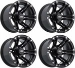 Gtw Specter 12 Inch Matte Black Aluminum Golf Cart Wheel 3:4 Offset. Fixed Price $294.95.