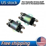2PCS J17-81950-01 New Solenoid For Yamaha G1 Gas Golf Cart 12V 6 Terminal 100A. Fixed Price $37.79.