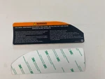 Club Car Roll Over Decal Oem Precedent / Tempo 102519301. Fixed Price $10.75.