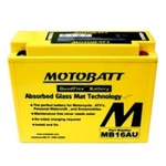Motobatt MB16AU Battery - 12V 20AH 240 Cca Sealed Agm W/1 Year Warranty. Fixed Price $119.95.