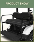 Universal Black Golf Cart Rear Seat Cushion Set Brand New. Fixed Price $89.27.