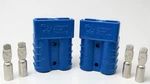 Genuine Anderson SB50 Connector 50A Blue Housings 4 Contacts 6,8 10/12 Awg. Fixed Price $13.99.