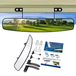 Betooll 16.5 Wide Rear View Convex Golf Cart Mirror For Ez Go, Club Car, Yamaha. Fixed Price $30.75.