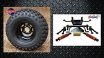 Yamaha Golf Cart G29 (the Drive) 6" Lift Kit + 10" Wheels And 22" A/t Tires. Fixed Price $669.00.