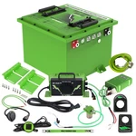 Bolt Energy Usa 51.2V 60AH Heated Lithium Battery Kit For Club Car Precedent. Fixed Price $2140.00.