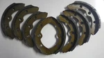 Yamaha G1 Golf Cart 1979-1981 Rear Wheel Brake Shoes Pkg J55-W2536-00. Fixed Price $55.95.