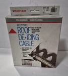 Easy ADKS-500 500W Electric Roof And Gutter De-icing Heating Cable 100 Ft.. Fixed Price $39.95.