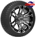 Golf Cart 14"X7" 'rhino' Wheels And 205/30-14 Dot Low Profile Tires (4). Fixed Price $539.00.
