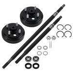 Rear Axle And Brake Hub Drum Assembly For Ezgo Electric 1982-UP Cycle 82-93. Fixed Price $132.66.