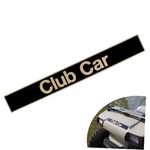 Golf Cart Emblem Stricker, Black Gold Decalsuitable For Club Ds. Fixed Price $26.30.