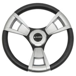 Gussi Italia Model 13 Black/brushed Steering Wheel -club Precedent Golf Cart. Fixed Price $165.99.
