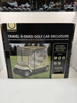 Fairway Classic Accessories 72052 Travel 4-SIDED Golf Cart Enclosure All-weather. Fixed Price $100.00.