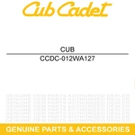 Cub Cadet DC-012WA127 Brake Drum Big Country 420 430A 430D 431 435A 435D Vehicle. Fixed Price $63.77.