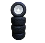 8" Standard White Golf Cart Wheel & Tire Set. Fixed Price $329.00.
