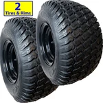 2) 18X9.50-8 18/950-8 Trailer Mover Go Kart Yard Cart Tire Rim Wheel Assembly. Fixed Price $195.44.
