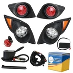Golf Cart Light Kit For Yamaha G29 Gas & Electric 2007-UP, 12V Street Legal. Fixed Price $239.98.