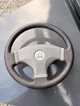 Gem Electric Car Steering Wheel Oem Factory Original 1999-2004 E2 E4 Es. Fixed Price $85.00.