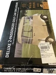 Fairway 2-PERSON Deluxe 4-SIDED Golf Cart Enclosure, 66 53 Inch Universal Fi. Fixed Price $130.00.