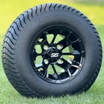 Blackjack Gloss Wheel & 205/65-10" Comfortglide Dot Tire- Set Of 4. Fixed Price $499.95.