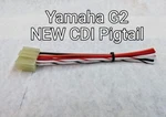 Yamaha G2 J38-82305-20 Cdi Ignitor Wiring Repair Pigtail And Connector. Fixed Price $40.00.