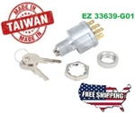 Ezgo Golf Cart Ignition Switch E-z-go 1981 Up 4 Terminals 33639-G01. Fixed Price $12.50.