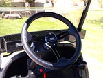 Carbon Fiber Wrapped Rally Golf Cart Steering Wheel For Yamaha G2-G29 Drive. Fixed Price $79.95.